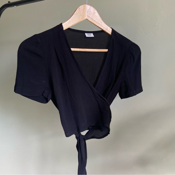 SUNDAY BEST WRAP TOP, Size XS - Picture 3 of 8
